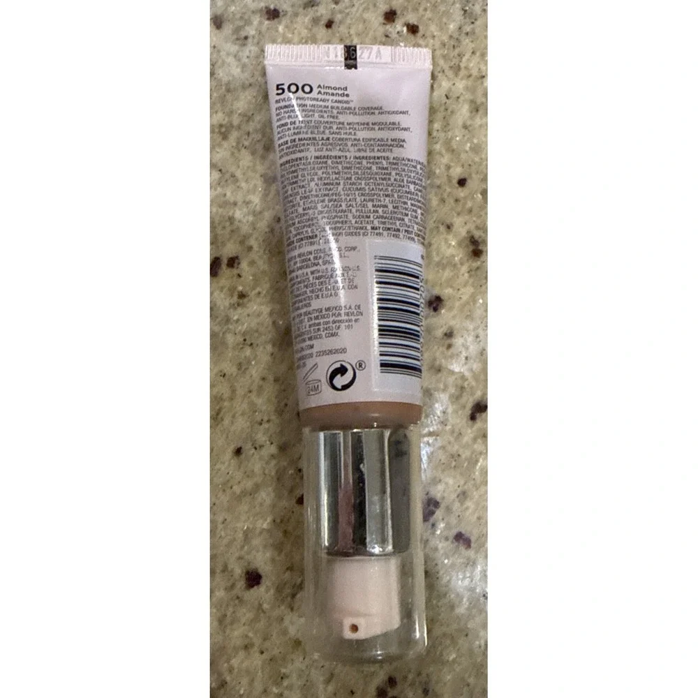 Revlon PhotoReady Candid Natural Finish Foundation 500 Almond 0.75oz